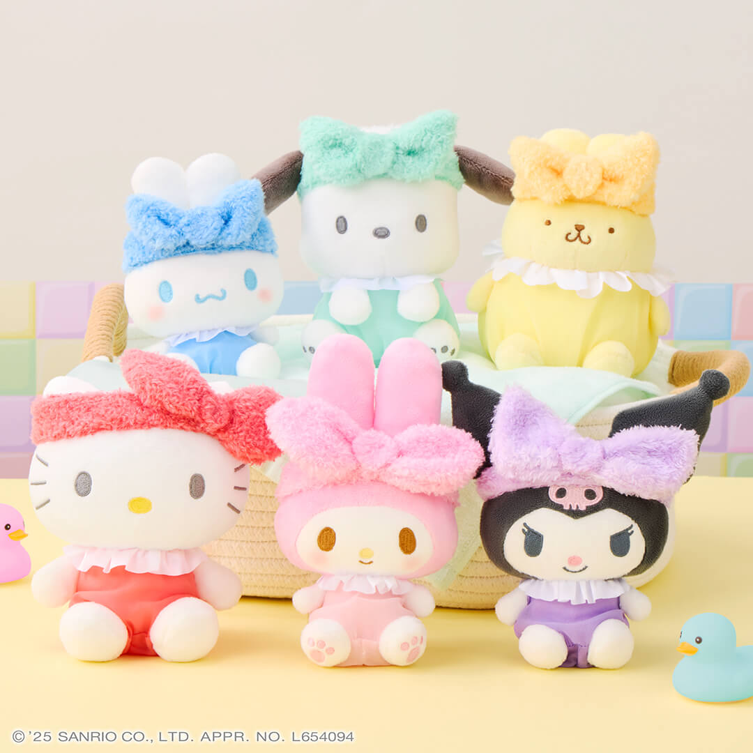 ナムコで推し色！～カラフルバスタイム～ぬいぐるみ-ナムコとサンリオのコラボキャンペーンプライズ
