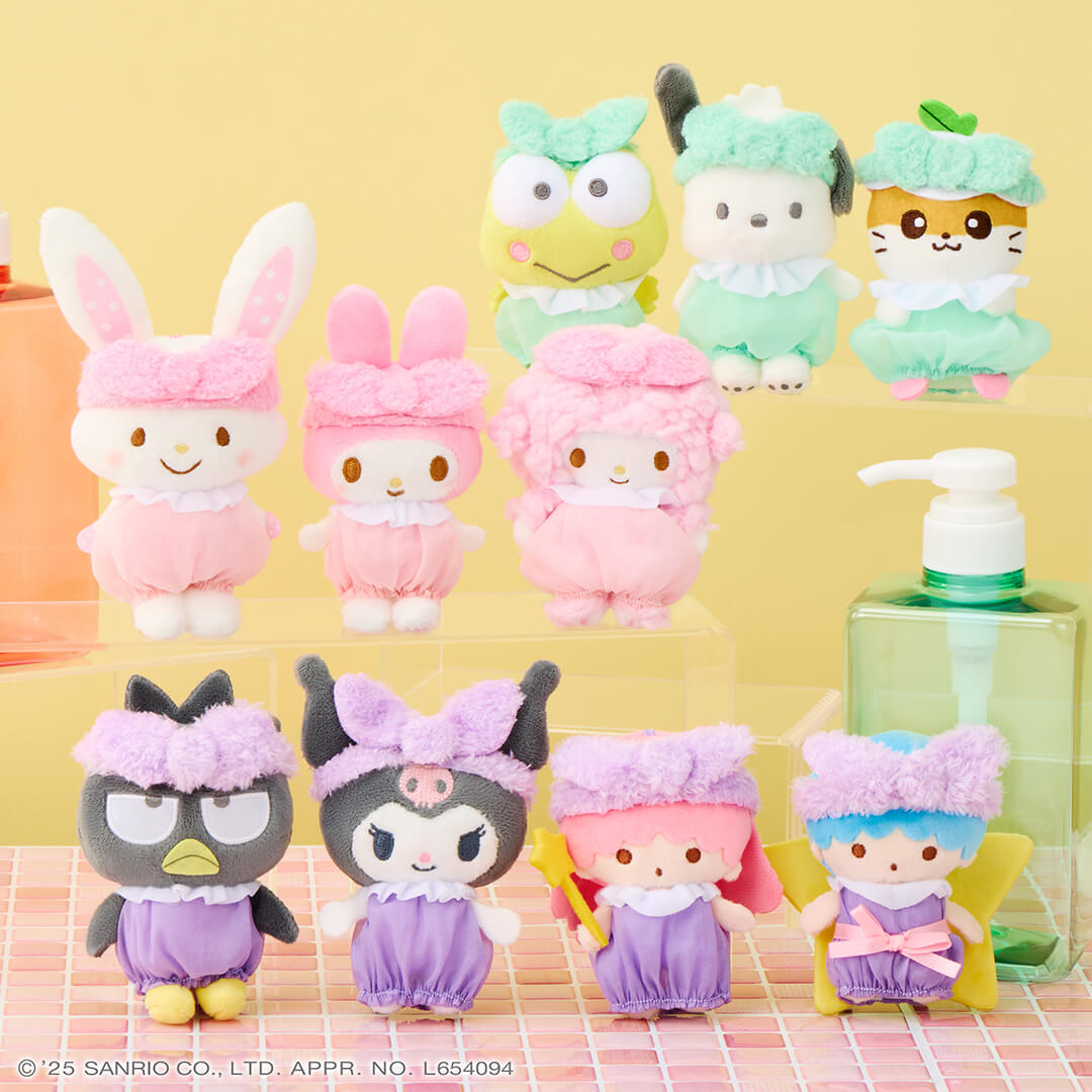 ナムコで推し色！～カラフルバスタイム～マスコット①-ナムコとサンリオのコラボキャンペーンプライズ