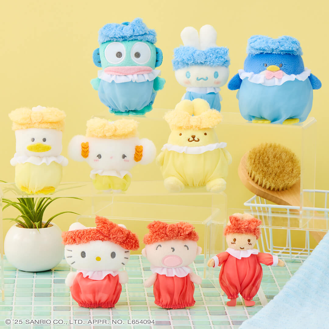 ナムコで推し色！～カラフルバスタイム～マスコット②-ナムコとサンリオのコラボキャンペーンプライズ