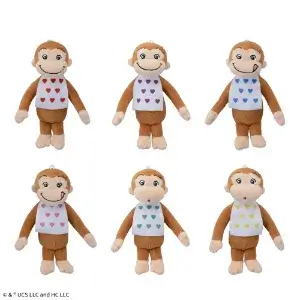 おさるのジョージマスコット カラフルエプロン2025年5月23日入荷予定プライズ