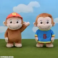 おさるのジョージぽってりLぬいぐるみTシャツ&キャップ2025年6月20日入荷予定プライズ