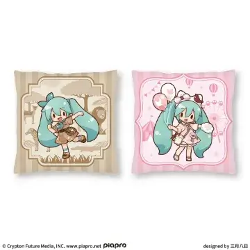初音ミクシリーズふわぷちプラチナムザッカクッション“初音ミク”お出かけシリーズVer.2025年5月23日入荷予定プライズ