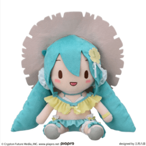 初音ミクシリーズ ふわぷちMぬいぐるみ “初音ミク”ConceptualseriesVol.1　2025年7月25日入荷予定プライズ