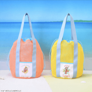 おさるのジョージプラチナムザッカ メッシュトートバッグ 2025年7月11日入荷予定プライズ