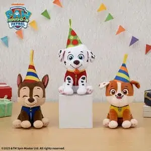 パウ・パトロールぬいぐるみ～パーティーVer.～2025/6/20入荷予定プライズ