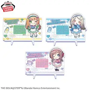 学園アイドルマスター きゅるぽっぷん アクリル万年カレンダーvol.3 2025年7月10日入荷予定プライズ