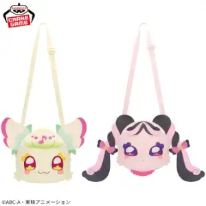 キミとアイドルプリキュア♪ 肩掛けぬいぐるみバッグ～プリルン＆メロロン～2025年7月17日入荷予定プライズ