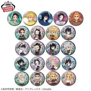 アニメ「鬼滅の刃」 ホログラム缶バッジ～漆ノ章 in ナムコ～2025年7月18日入荷予定プライズ