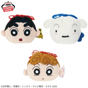 映画クレヨンしんちゃん 超華麗！灼熱のカスカベダンサーズ ぬいぐるみ巾着8月7日入荷予定プライズ