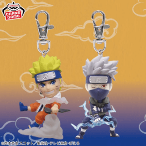 NARUTO-ナルト- フィギュアキーホルダー～うずまきナルト・はたけカカシ～2025年8月7日入荷予定プライズ