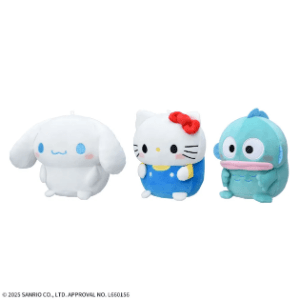 ゆるかわサンリオキャラクターズ ぽちゃちまぬいぐるみVol.1 2025年8月22日入荷予定プライズ