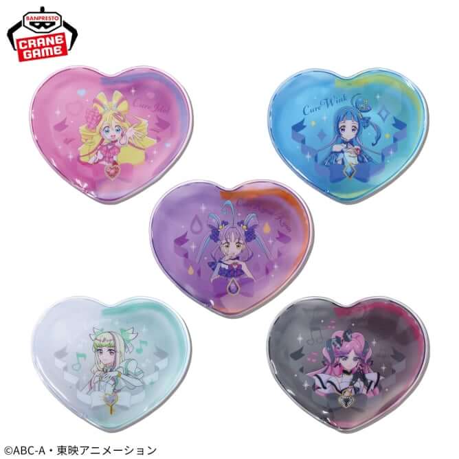 キミとアイドルプリキュア♪ ハート型クリアポーチ2025年10月9日入荷予定プライズ