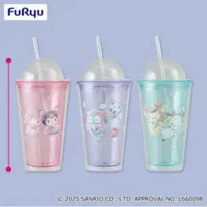 サンリオキャラクターズ ナムコdeハロウィン2025～マーメイドファンタジー～ストロー付きタンブラー2025年9月5日入荷予定プライズ