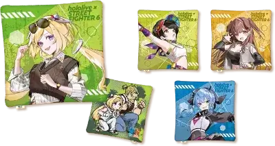 ストリートファイター6×ホロライブ第2弾 スクエアクッション入荷予定プライズ