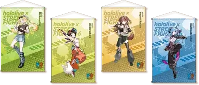 【カプとれ限定】ストリートファイター6×ホロライブ第2弾 タペストリー入荷予定プライズ