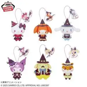 おジャ魔女どれみ×サンリオキャラクターズ わくわくおでかけぬいぐるみ～サンリオキャラクターズver.～2025年10月9日入荷予定プライズ