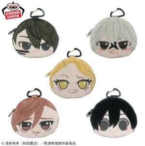 桃源暗鬼 ちびぐるみカラビナ付きフェイスポーチvol.2 10月9日入荷予定プライズ