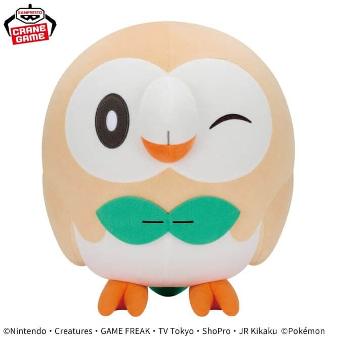 ポケットモンスター めちゃもふぐっとぬいぐるみ～モクロー～10月9日入荷予定プライズ