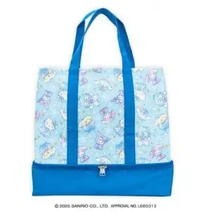 サンリオキャラクターズ スノーレインボー保冷ポケット付き2段トートバッグ2025年11月6日入荷予定プライズ