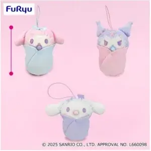 サンリオキャラクターズ シュガーパーティおくるみマスコット2025年11月5週入荷予定プライズ