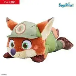 ズートピア赤いほっぺ寝そべりスーパーラージキッズぬいぐるみ“ニック・ワイルド”2025年12月5日入荷予定プライズ