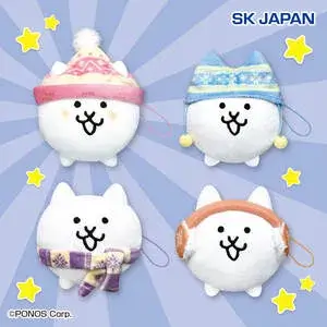 にゃんこ大戦争 ウィンタースタイルマスコット 冬仕様の持ち運びサイズ ナムコ限定アイテム