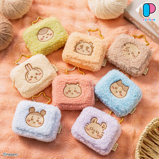 ちいかわ カラビナつきもこもこポーチ2026年10月16日入荷予定プライズ